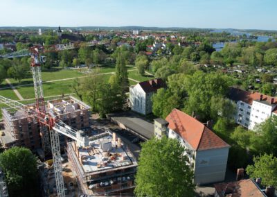 innerstädtische Grünlage mit nördlichem Beetzsee